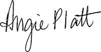Angie Platt signature