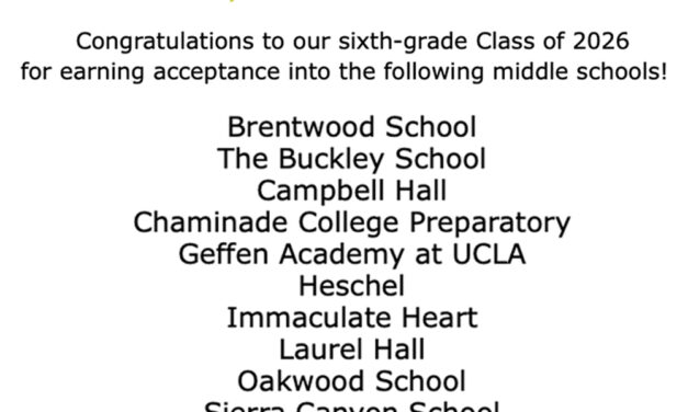 Middle School Here We Come!