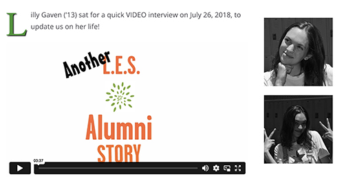 2018 Video Interview with Lilly