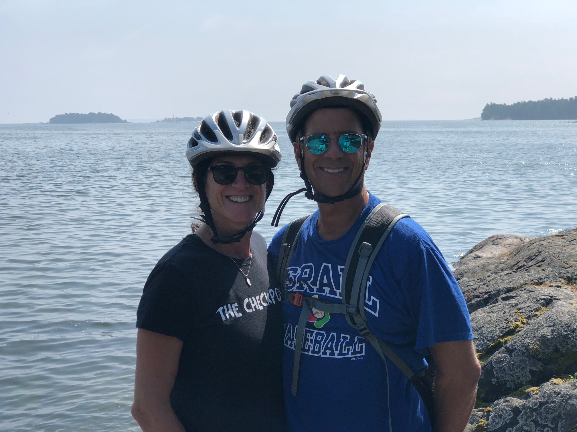 Ilene and Elliot in Finland