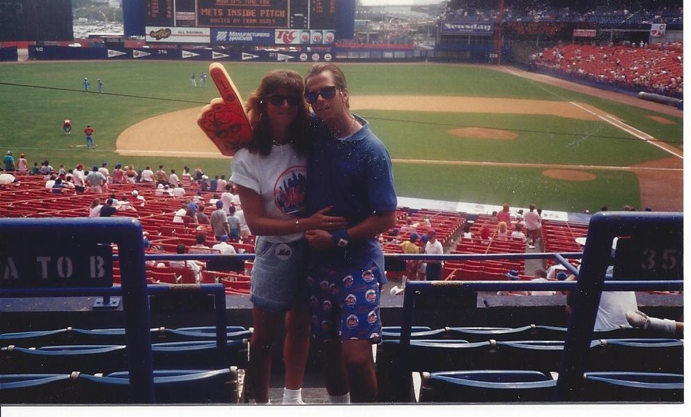 Ilene and Elliot in Shea Stadium