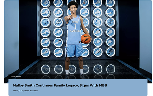 Malloy Smith ’20 to Play for Tar Heels