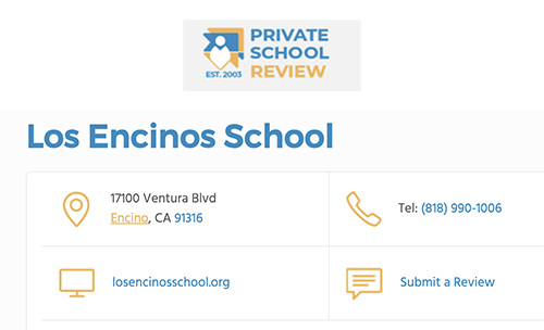 Private School Review link